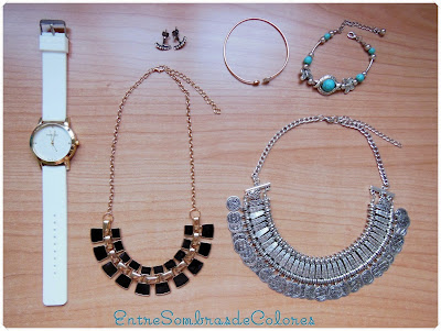 Haul / compras Aliexpress y Ebay collares, pulseras, reloj, pendientes Zara