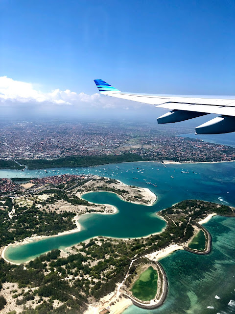 Bali, Indonesia from above
