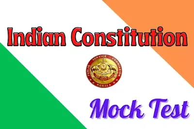 Indian Constitution Malayalam Mock Test