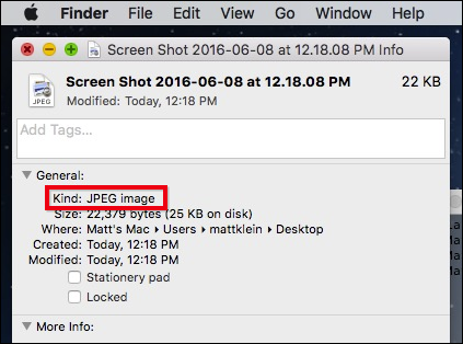 How to Change the Screenshot File Format in Mac OS X - Scholars Globe