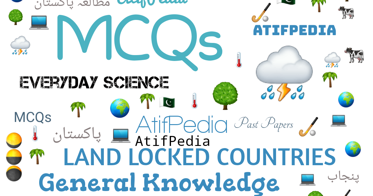 Land Locked Countries of the World MCQs 1 Atif Pedia