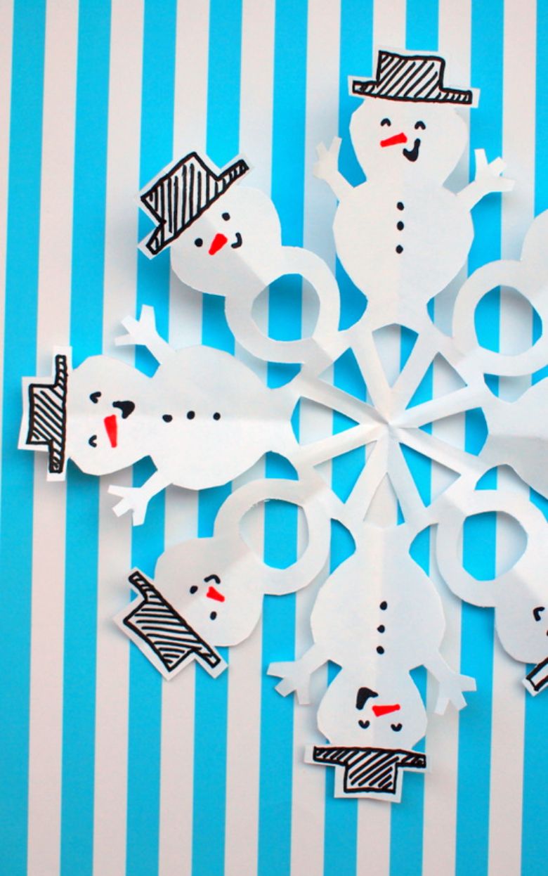 Snowflake Crafts for Kids – Kid Made Modern