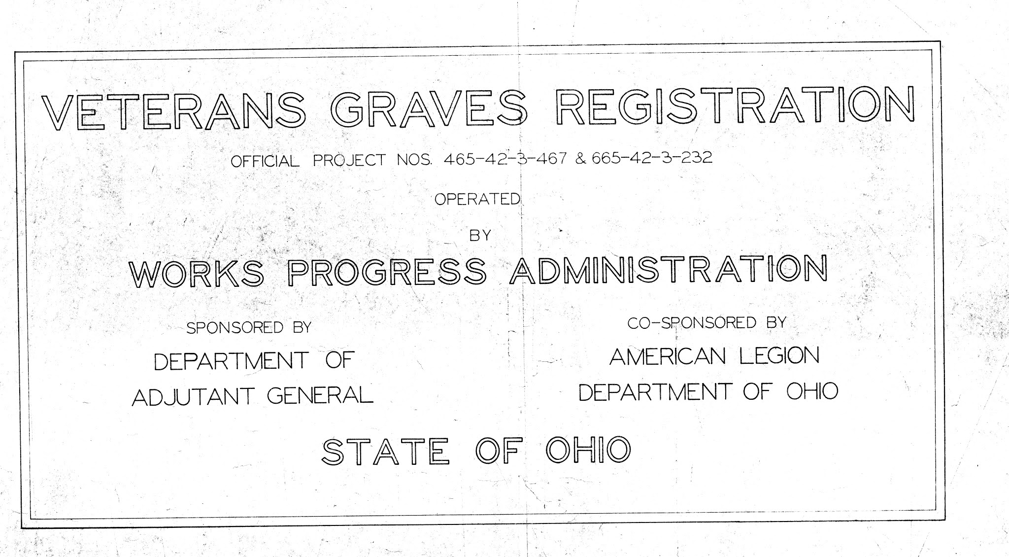 Exploring Almost Gravesites in the Great State of Ohio The W