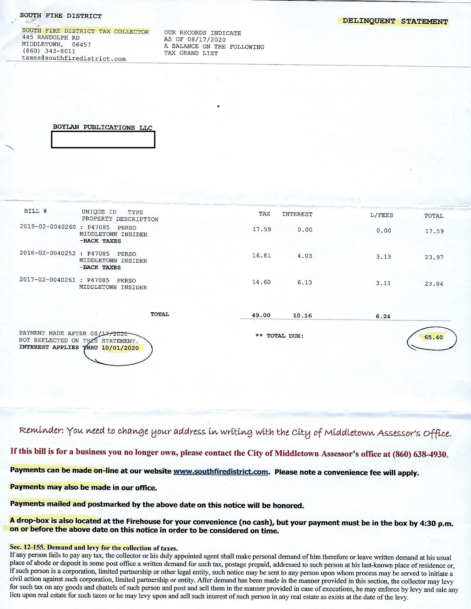 The Middletown Insider Middletown Tax Assessor Damon Braasch is an Idiot!