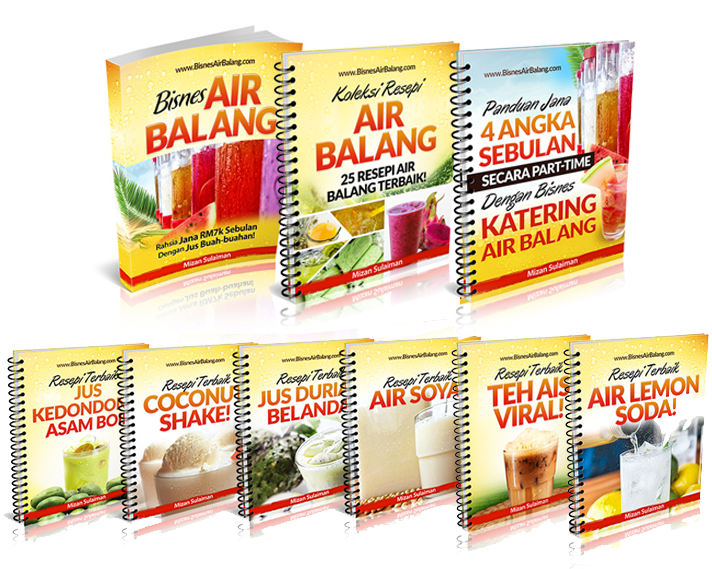 6 Resepi Air Balang Viral Best Seller untuk Pasar Malam dan Bazar Ramadhan