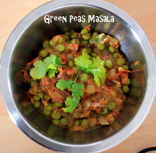 Vinayaka's Kitchen Green Peas Masala Howto?