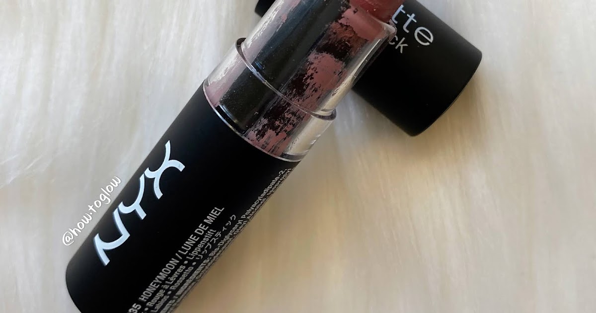 How To Glow: NYX Honeymoon Matte Lipstick