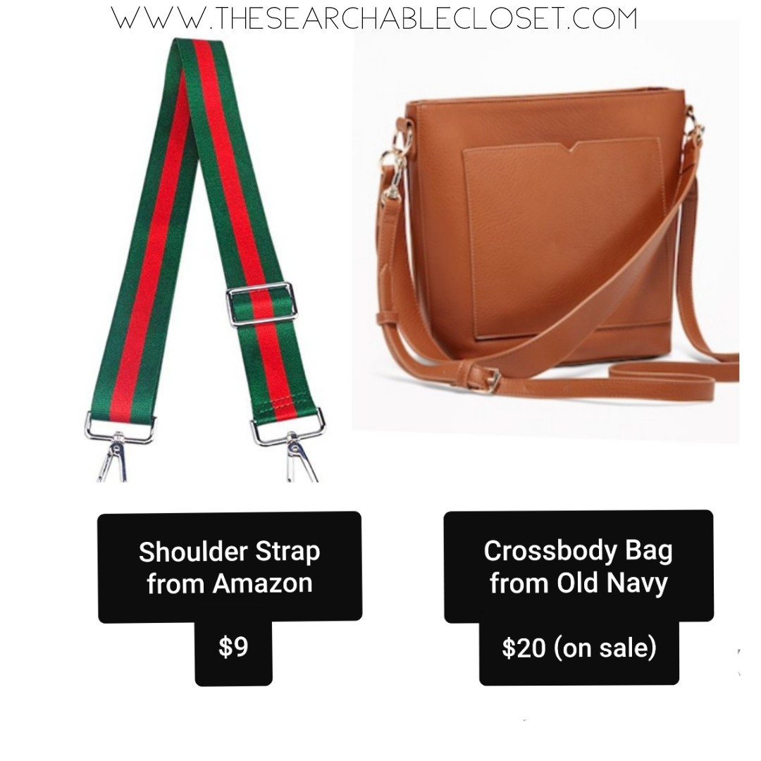 gucci inspired crossbody bag