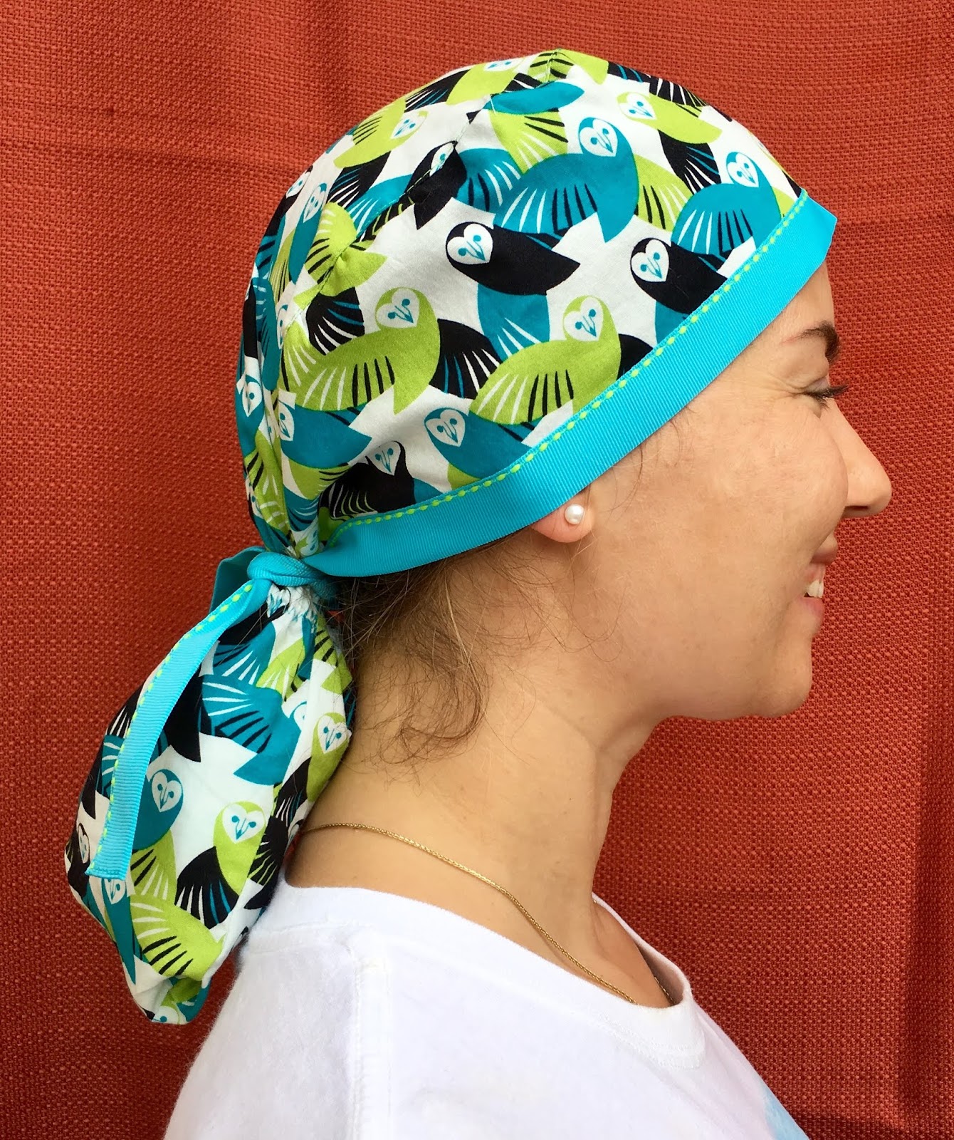 Life After The Third Divorce Scrub Cap Pattern For Long Hair How to