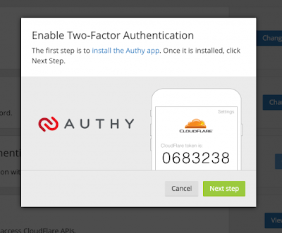 Authy 2 –Faktor Otentikasi