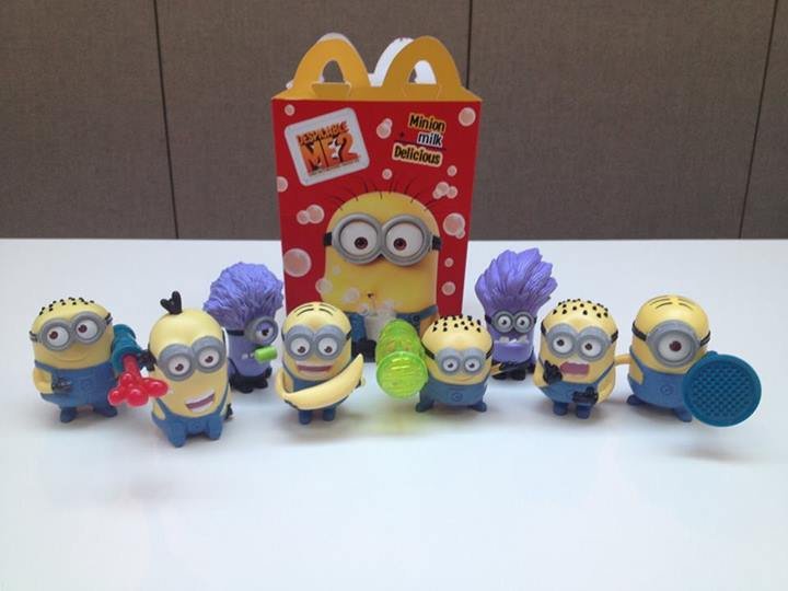 GeekMatic!: Happy Meal 2013: US Exclusive Two New Minions!