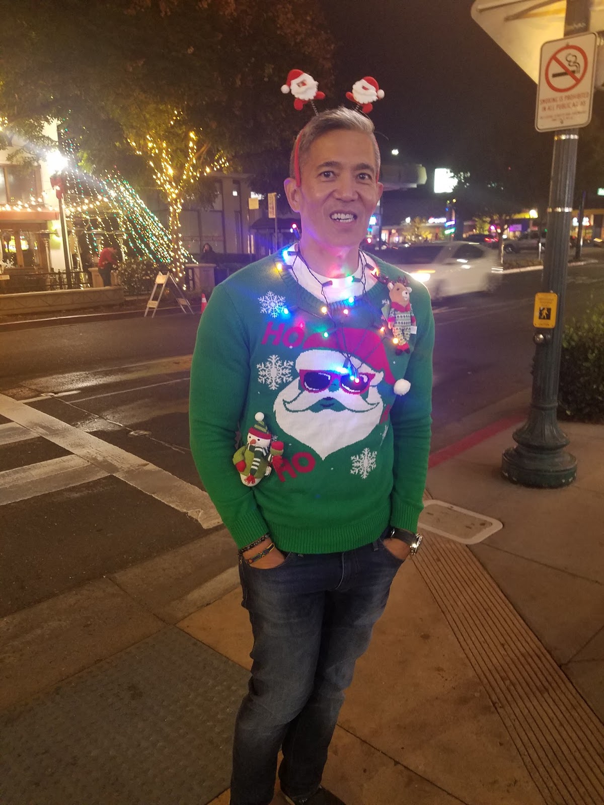 Adventures in Weseland Downtown Hayward Tree Lighting and Santa Con