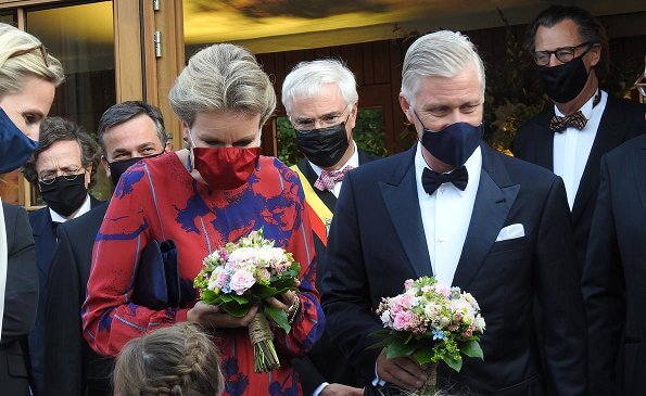 King Philippe and Queen Mathilde attended the gala evening of the King Baudouin Foundation held as a charity event at the restaurant Boury