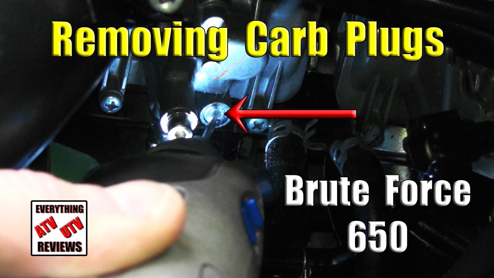EVERYTHING ATV UTV REVIEWS How to find and remove the air/fuel mixture