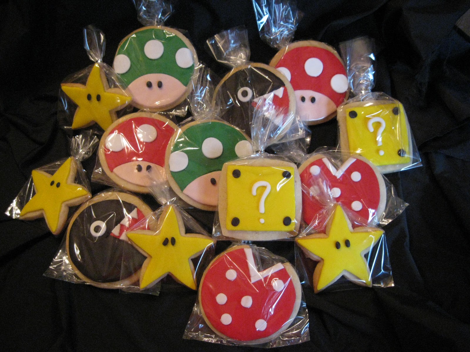 D's Cookie Jar & More Super Mario cookies
