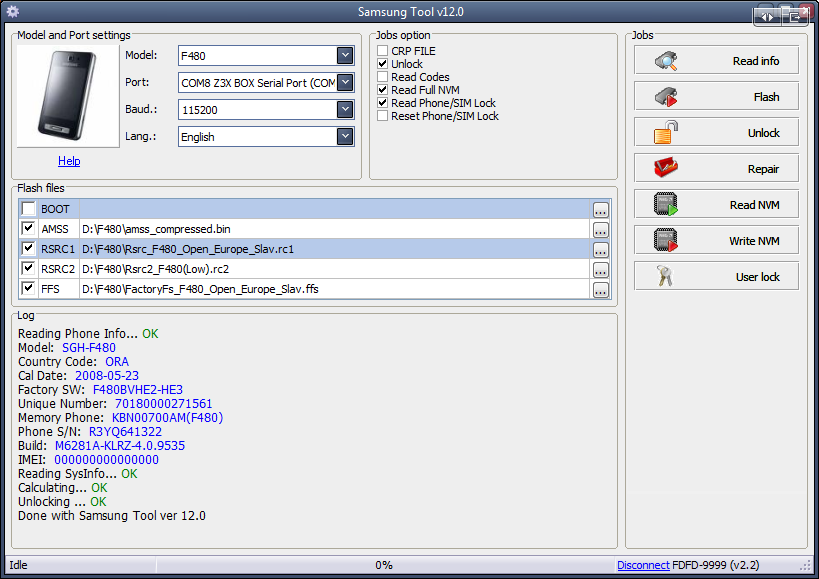 samsung z3x frp tool