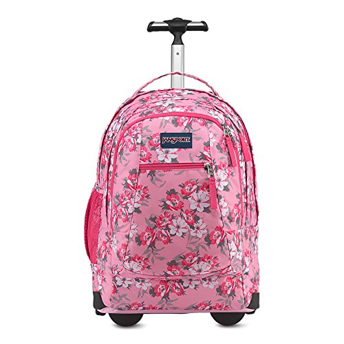JanSport Driver 8 Core Series Wheeled Backpack Prism Pink Pretty Posey ...
