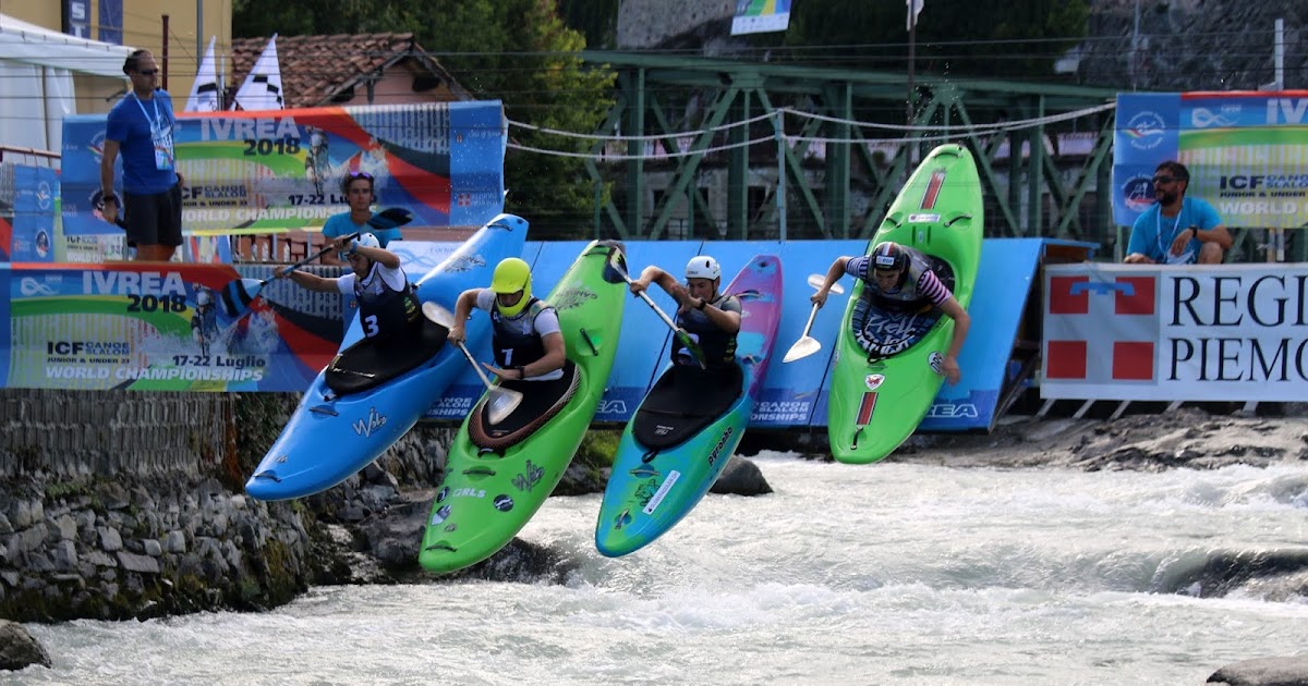 FRANCISSWIM WATER SPORTS Extreme Canoe Slalom will make its European Championships debut in Ivrea
