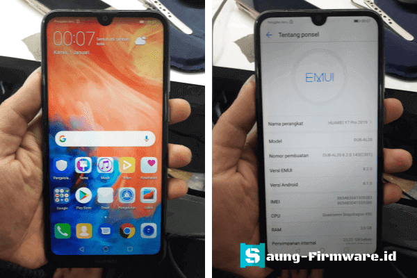 Bypass FRP Huawei Y7 Pro 2019 (DUB-AL20) via Test Point Tested