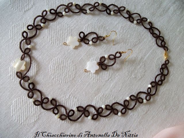 Lot De 10 Fils De Perles De Mèreperle Naturelle 4mm - Longueur 40 Cm Chacun - Neuf Sans Emballage