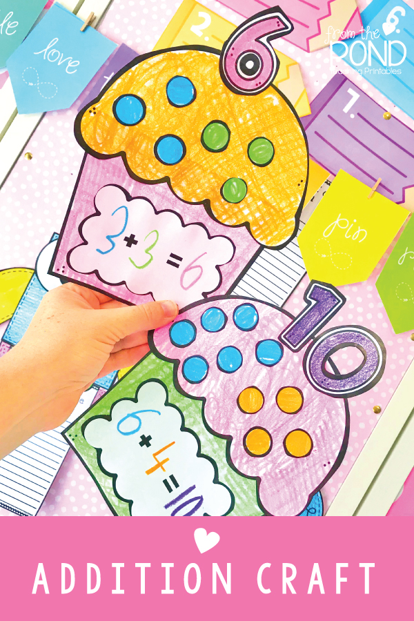 Addition Math Craft | From the Pond