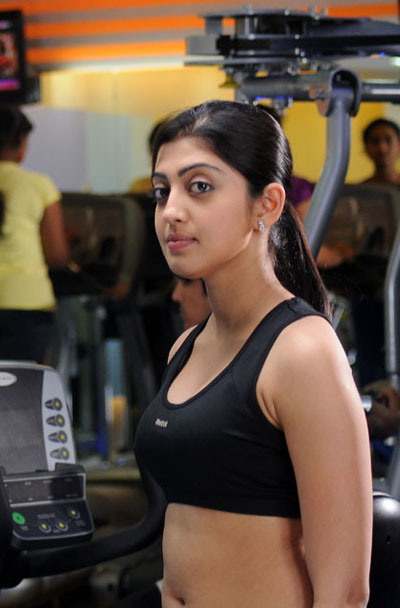 Actress Pranitha Subhash Hot Stills In Gym Outfits 25