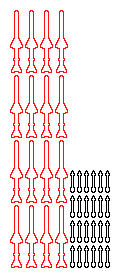 Type 052 in 1994: 16x YJ-83, 24x HQ-7