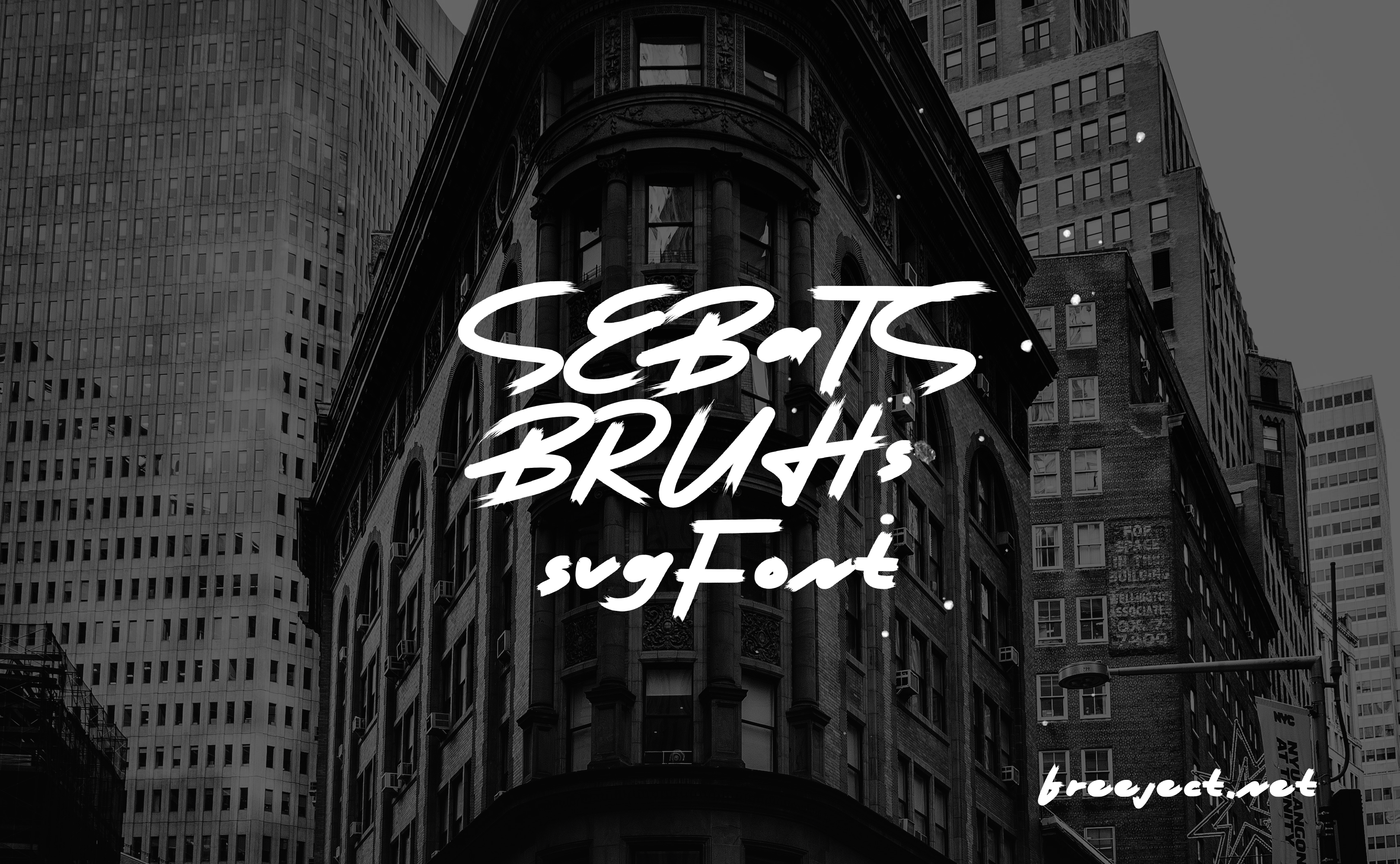 Free Download Sebats Brush Font Svg Font