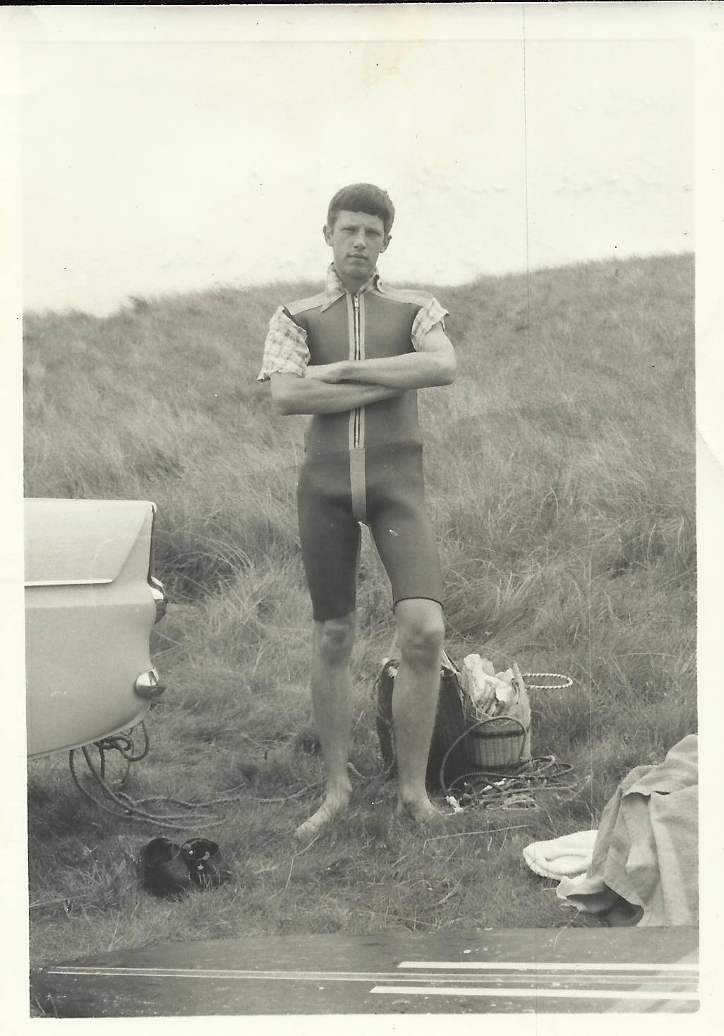 vintage surfboard collector UK: Chris Ash 60s photos