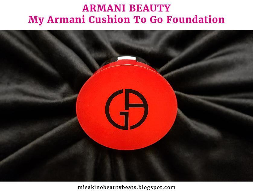 armani cushion to go