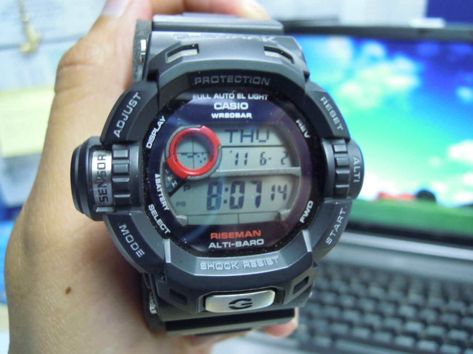 g shock riseman limited edition