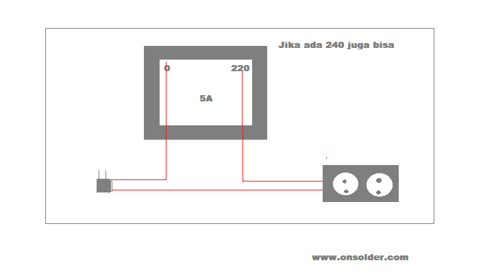 Sekema Rangkaian Soft Start Anti Jeglek Sederhana Onsolder