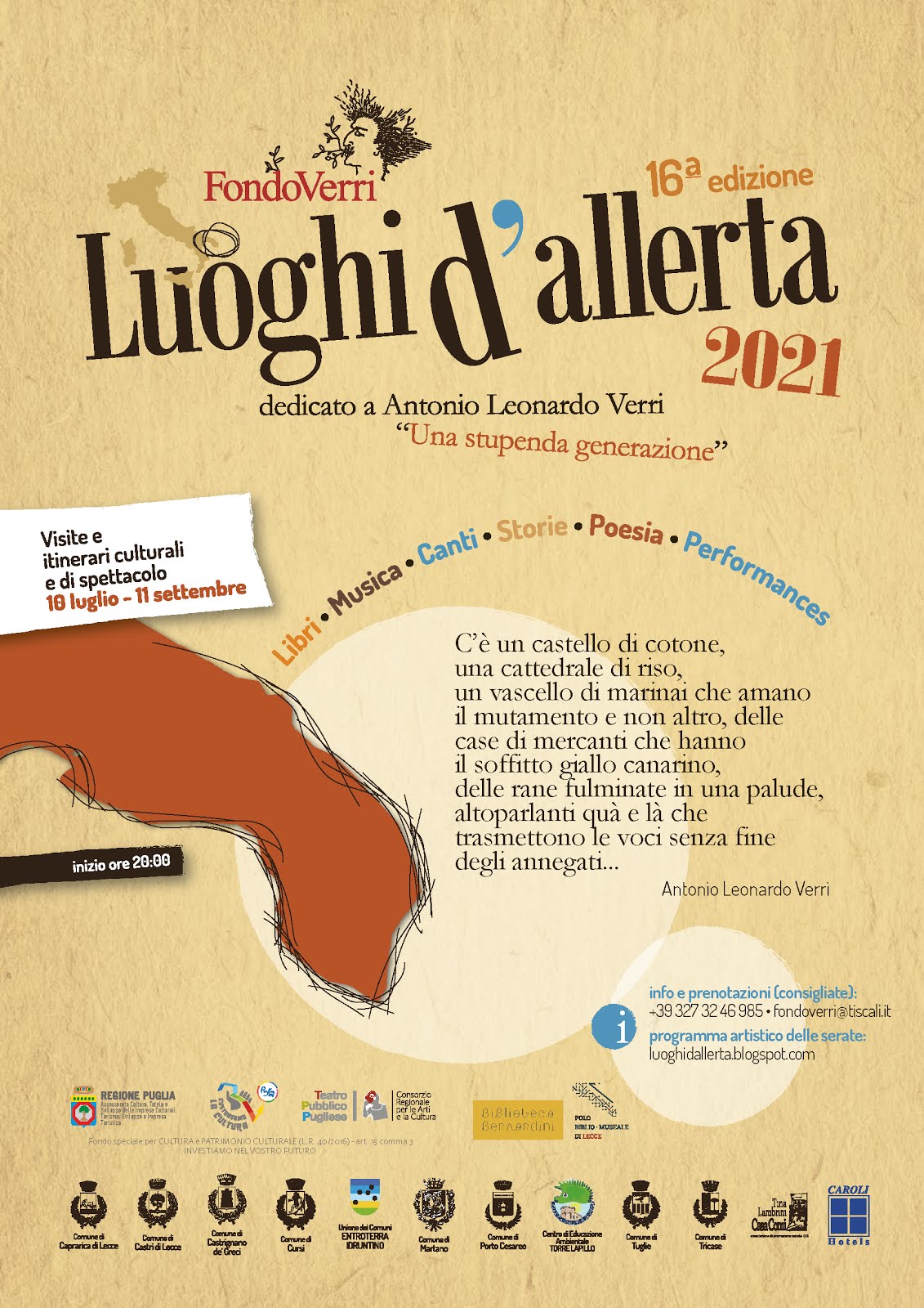 Luoghi d'Allerta 2021