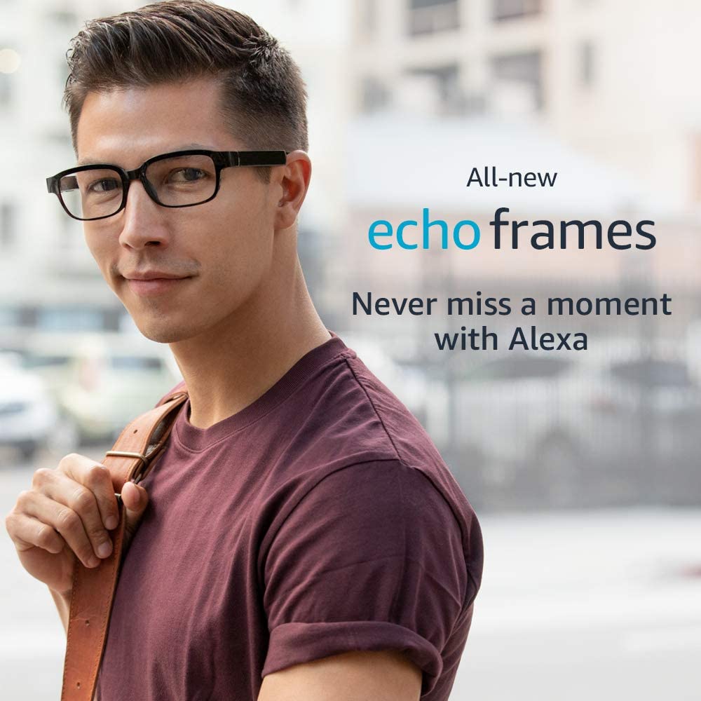 Allnew Echo Frames (2nd Gen) Smart glasses with openear audio and