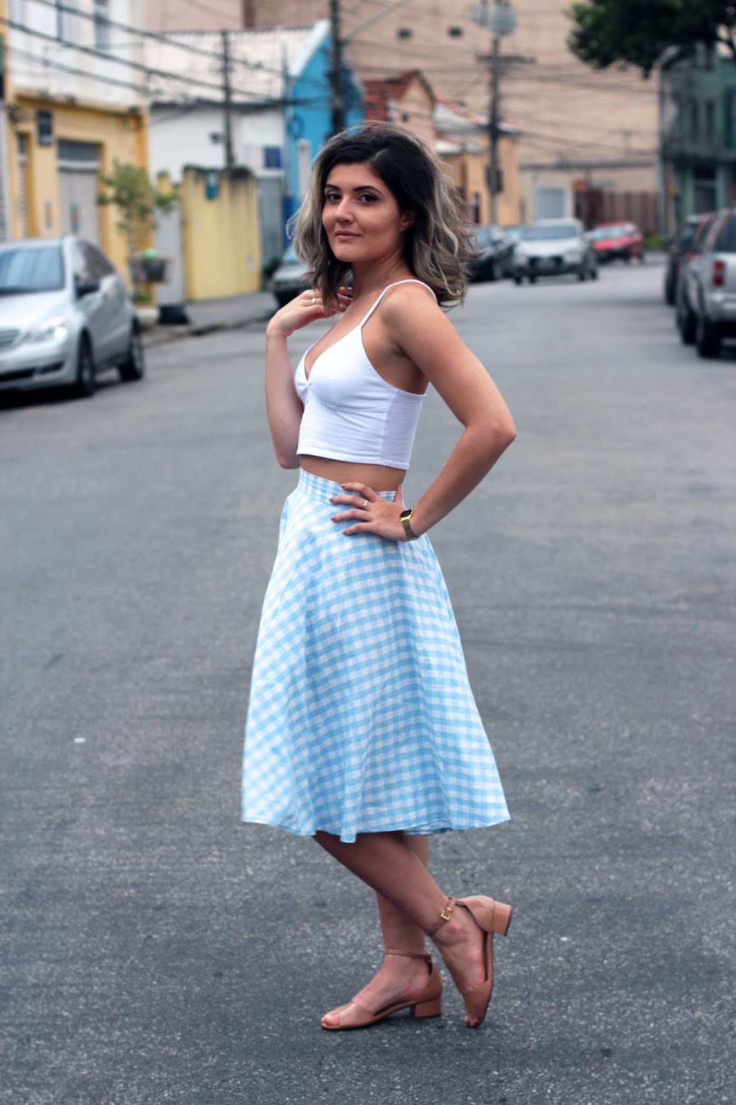 saia godê com cropped