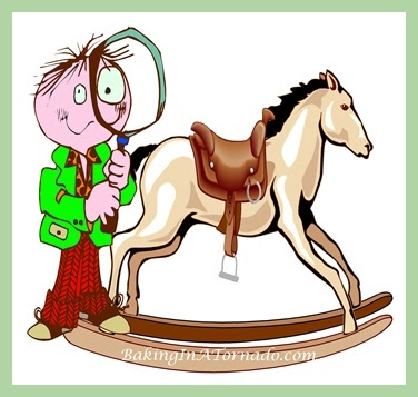 Rocking Horse Inspection | graphic designed by and property of www.BakingInATornado.com | #MyGraphics