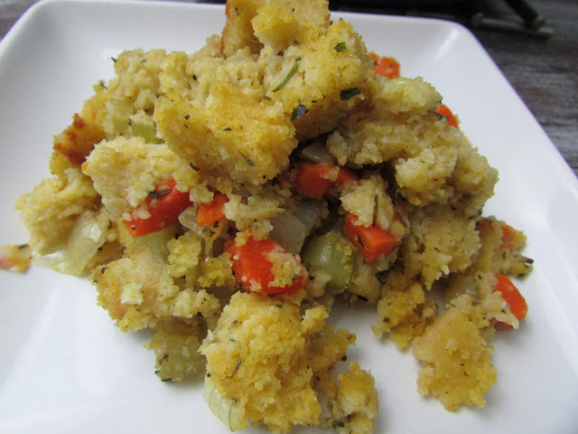 Gluten Free cornbread stuffing