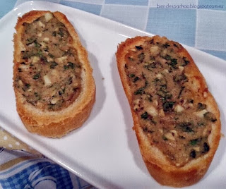 tostadas de brie