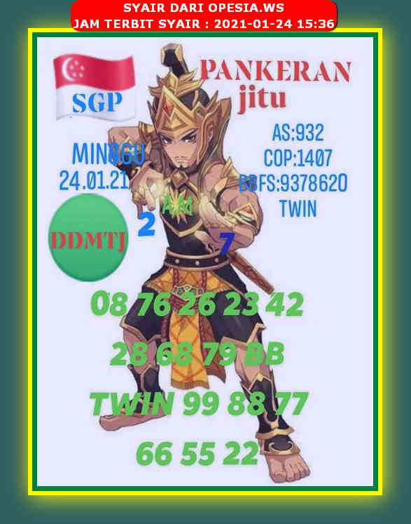 PREDIKSI singapura