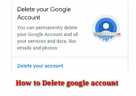 How to delete google account | how to delete Gmail account