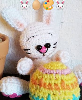 PATRON GRATIS CONEJO DE PASCUA AMIGURUMI 49884 🐰