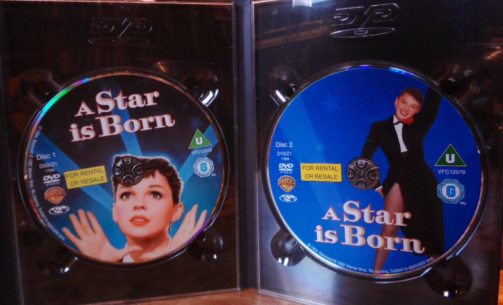 Movies on DVD and Blu-ray: A Star is Born (1954)