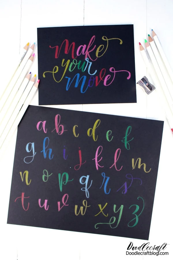 Create Your Own Learn To Hand Letter Kit - to keep or give! - The Sweeter  Side of Mommyhood