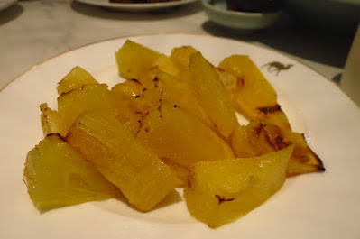 Alijiang (阿里疆) Silk Road Cuisine, grilled pineapples