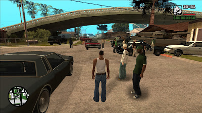 GTA San Andreas Call For Homies Latest Version 2.0 Mod
