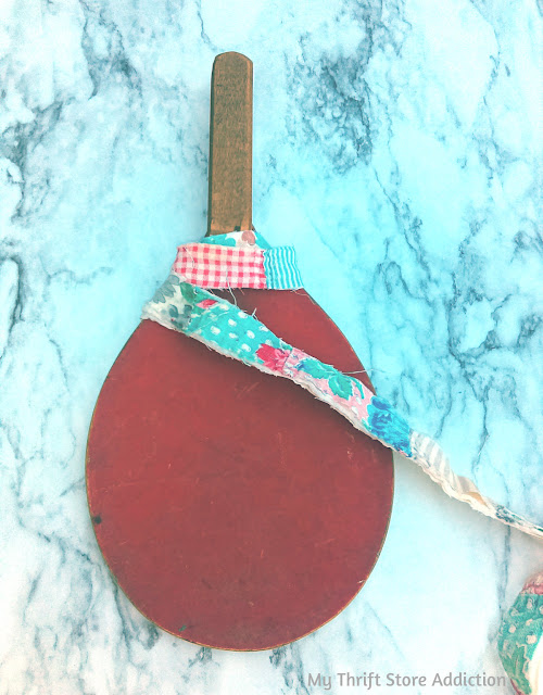 repurposed ping pong paddle pumpkins