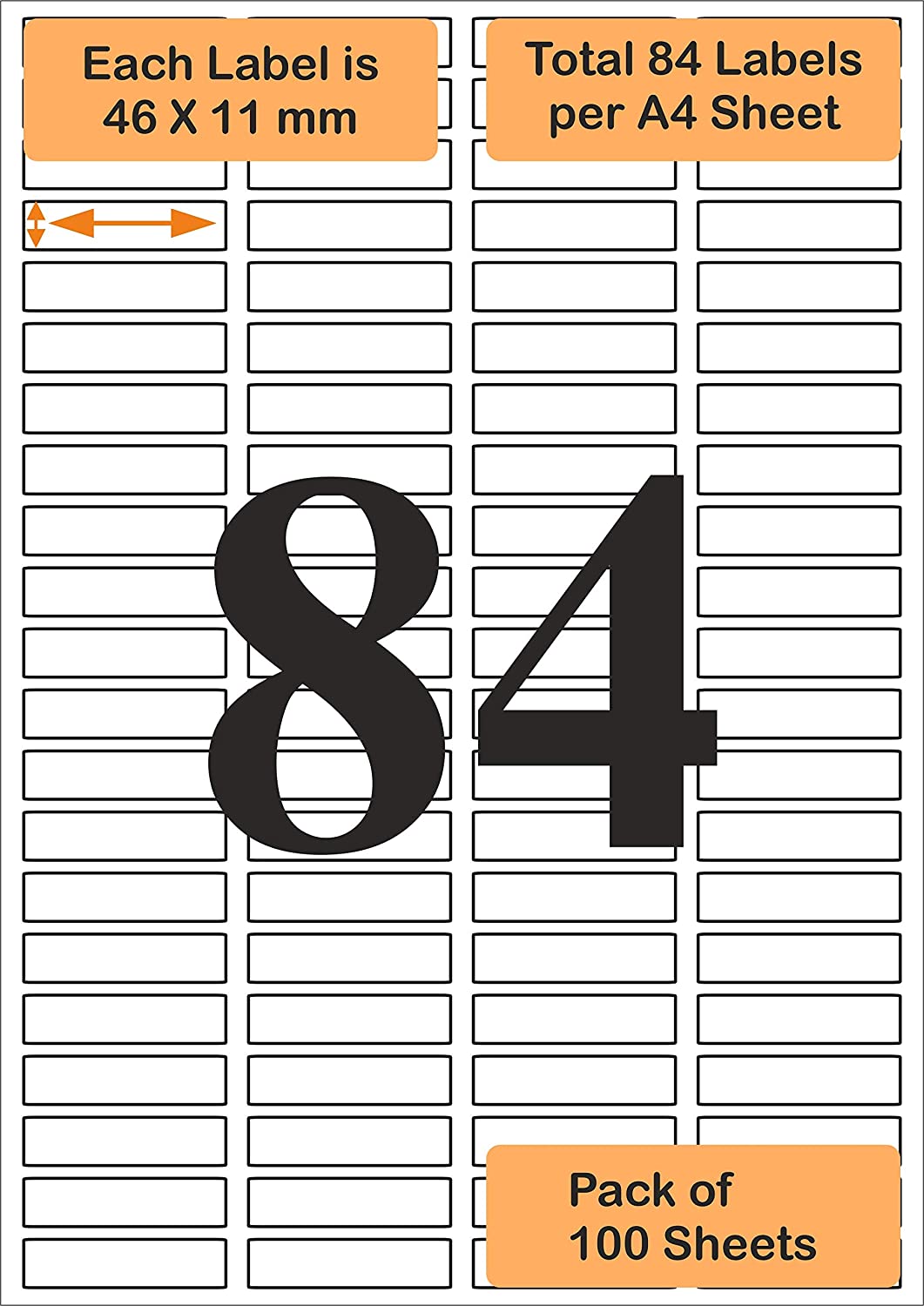 Compare Price A4 Sheet Self Adhesive Label Oddy Novajet VCR Desmat