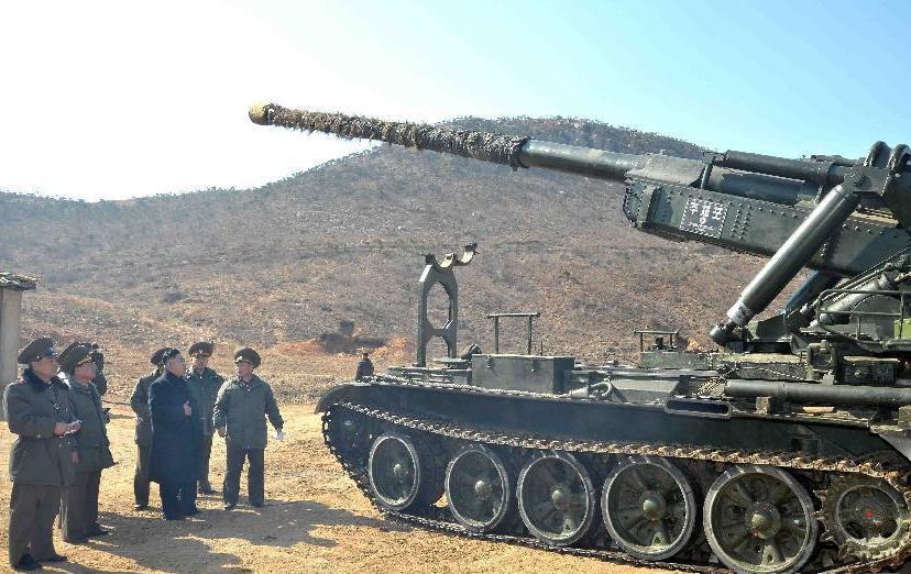 North Korean 170 mm selfpropelled (SP) Gun Global Military Review