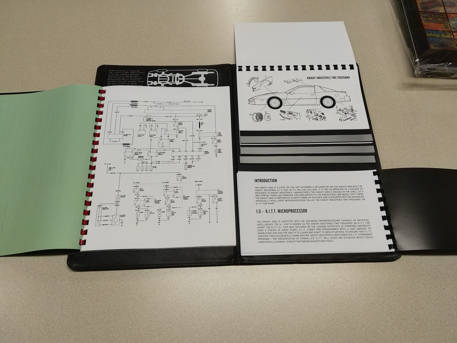 Project: K.I.T.T.: KITT's Emergency Schematic Blueprint (ESB) Is Here!