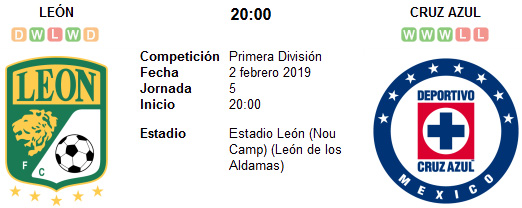 León vs Cruz Azul en VIVO León vs Cruz Azul en VIVO